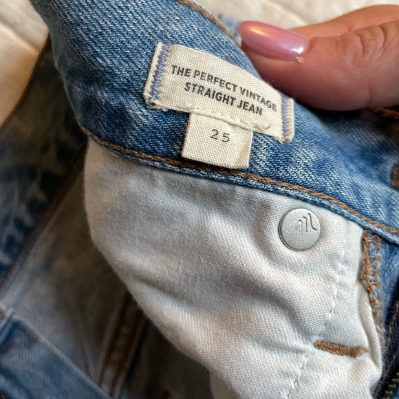 Madewell perfect vintage straight Jean - Picture 3 of 4
